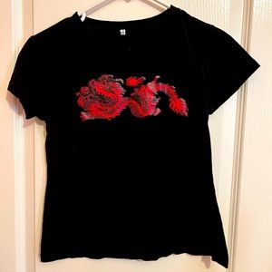 Black short sleeve tee from SHEIN size S